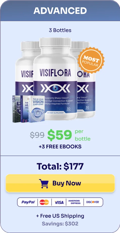 VisiFlora three bottles order