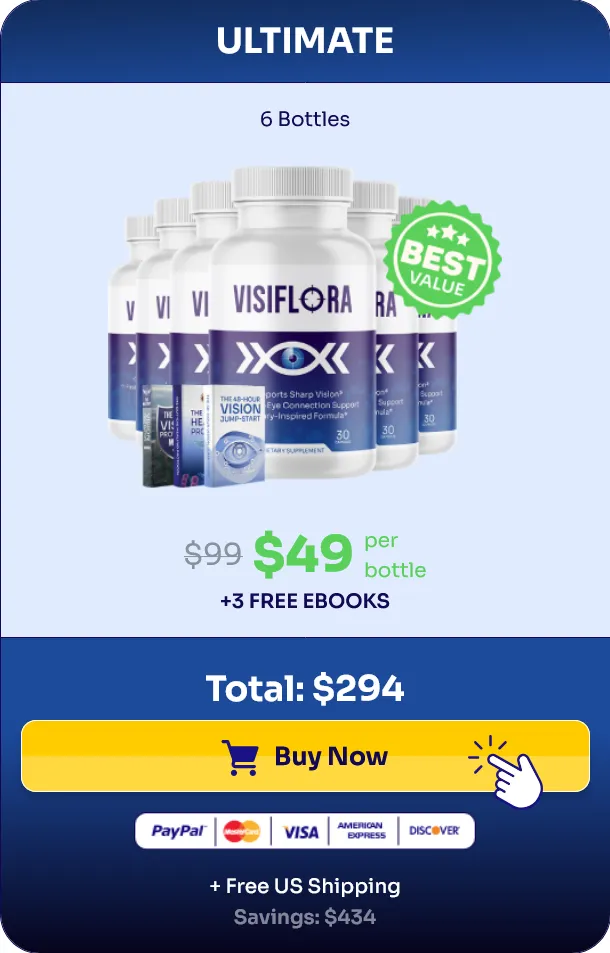 VisiFlora 6 bottles